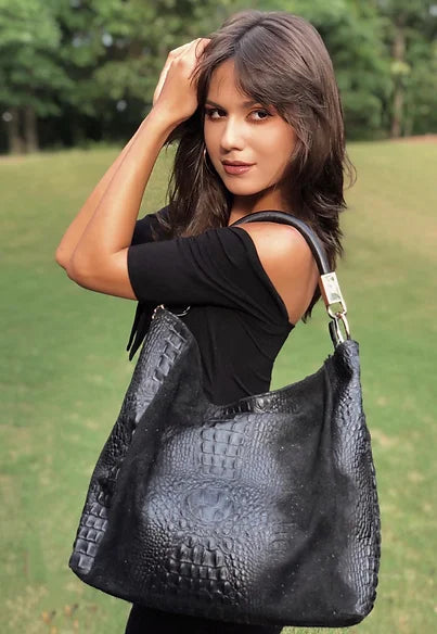 Dalia Nubuck Suede Handbag