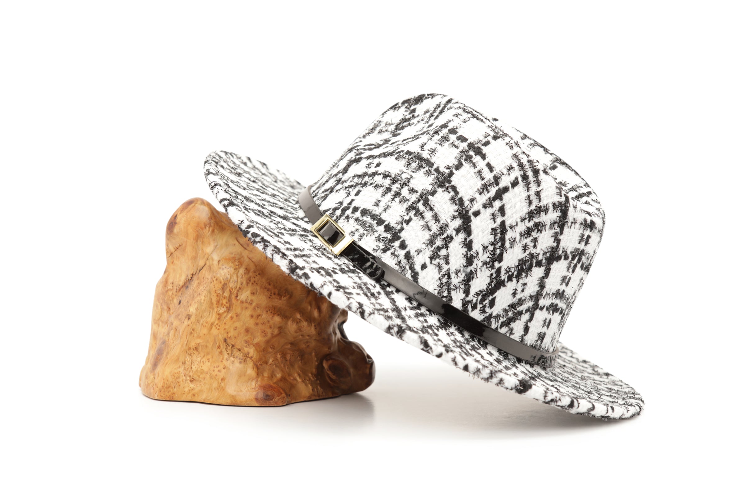 The Tweed City Hat- White