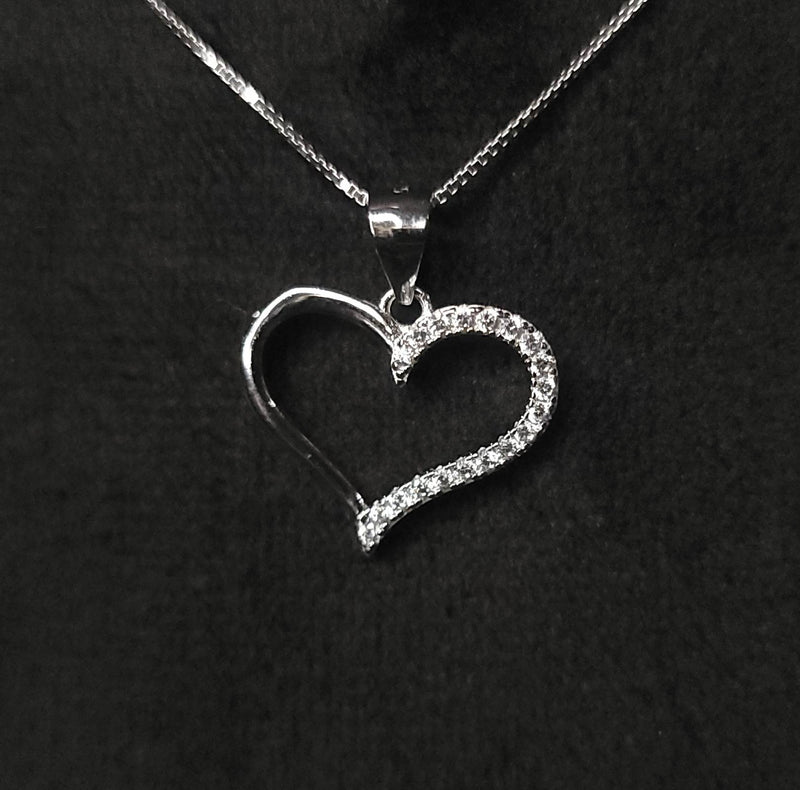 Twice The Love Heart Necklace